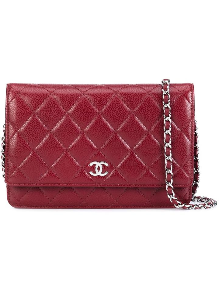 Chanel Vintage Quilted Chain Wallet