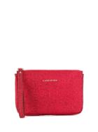 Lancaster Glitter Detail Clutch - Red