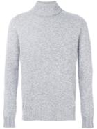 Eleventy - Roll Neck Jumper - Men - Cashmere/merino - L, Grey, Cashmere/merino