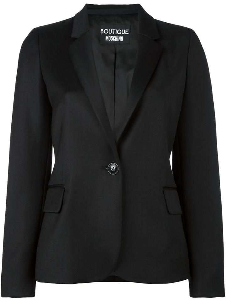 Boutique Moschino One Button Blazer