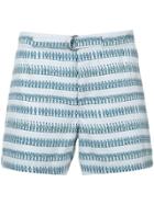 Katama Striped Shorts - Blue