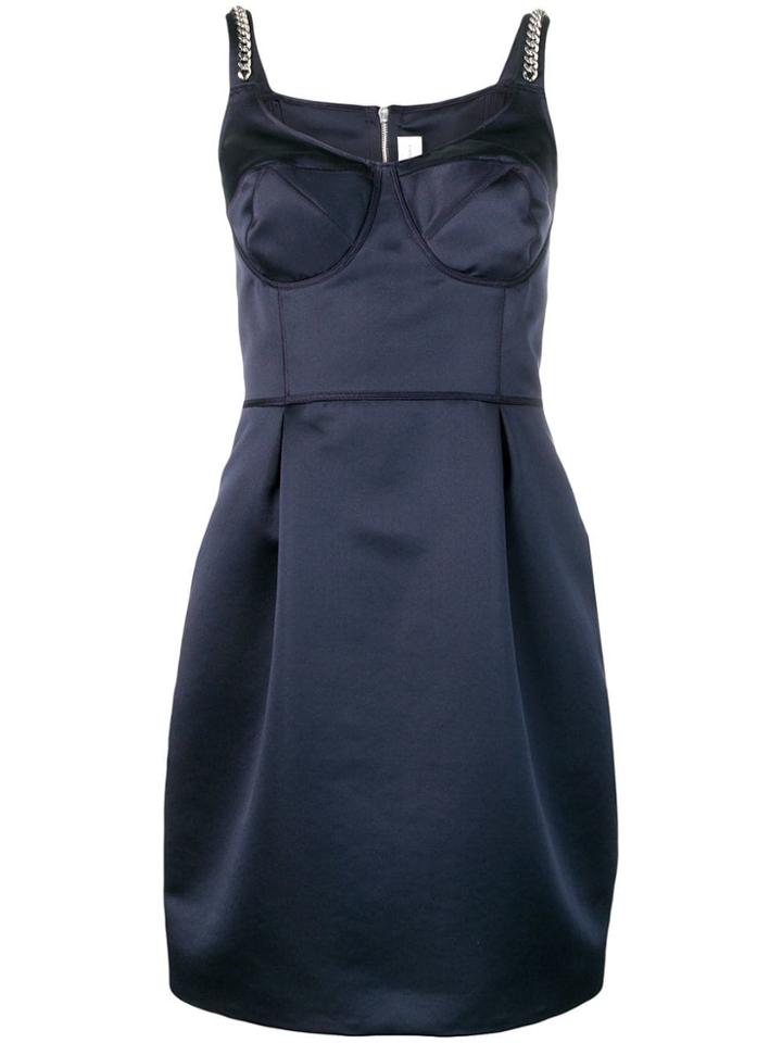 Victoria Victoria Beckham Short Fitted Dress - Blue