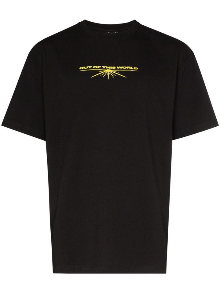 Liam Hodges Out Of This World Print T-shirt - Black