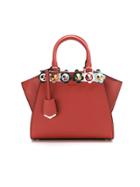 Fendi Studded Mini 3jours Tote - Yellow & Orange