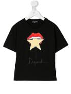 Dsquared2 Kids Logo Print T-shirt, Boy's, Size: 10 Yrs, Black