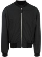 Maison Margiela Diamond Stitch Bomber Jacket, Men's, Size: Small, Black, Polyester/polypropylene/viscose/spandex/elastane
