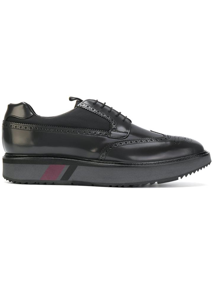 Prada Platform Brogues - Grey