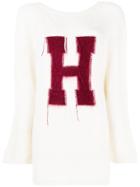 Tommy Hilfiger H Oversized Sweater - White