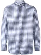 Lardini Gingham Shirt - Blue