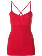Courrèges Tank Top - Red