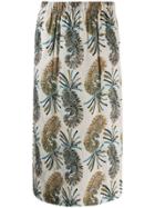 Etro Paisley Print Midi Skirt - Neutrals