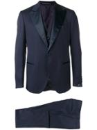 Bagnoli Sartoria Napoli Rever Lancia Suit - Blue