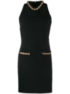 Moschino Chain Trim Dress - Black