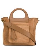 Max Mara Stitched Handle Tote - Nude & Neutrals