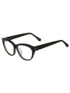 Linda Farrow Oval Frame Glasses