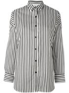 Iro Striped Shirt, Women's, Size: 36, Black, Cotton