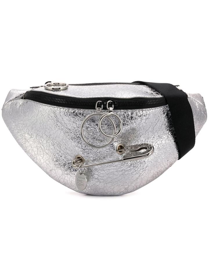 See By Chloé Metallic Belt Bag - Silver