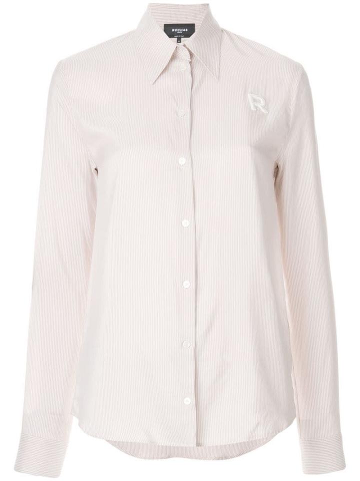Rochas Classic Fitted Blouse - Pink