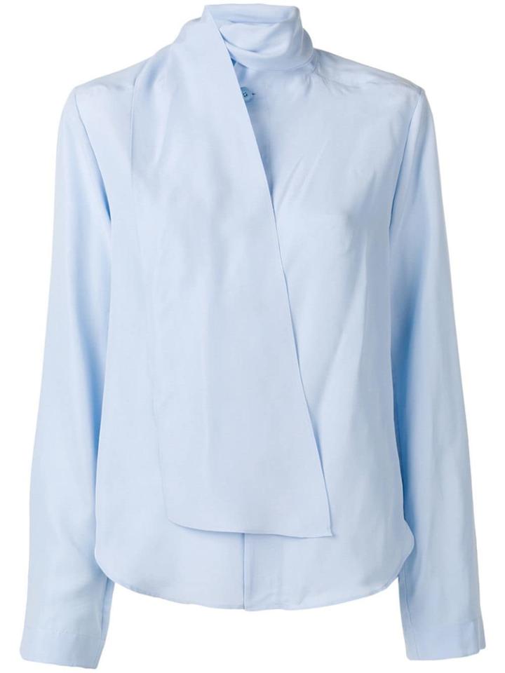 Joseph Amine Toile Blouse - Blue
