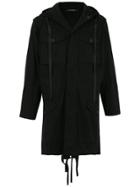 À La Garçonne Gato Long Parka - Black