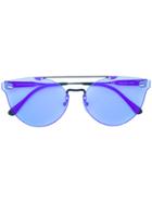 Retrosuperfuture Tuttolente Giaguaro Sunglasses - Blue