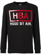 Hood By Air Logo Patch Longsleeved T-shirt - Black