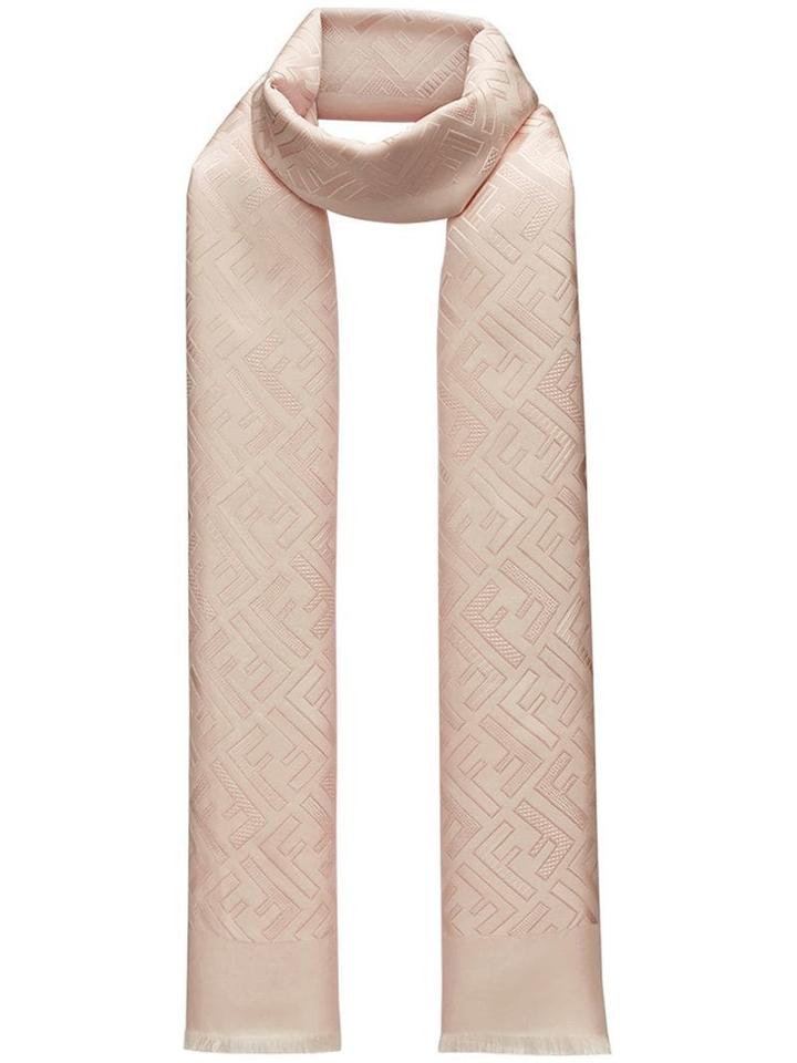 Fendi Logo Scarf - Pink