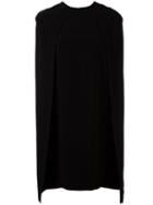 Gianluca Capannolo Slit Sleeves Dress, Women's, Size: 42, Black, Acetate/viscose