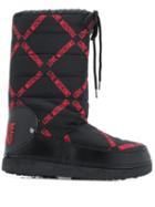 Love Moschino Printed Shell Snow Boots - Black