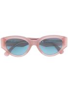 Retrosuperfuture Drew Mama Sunglasses - Pink & Purple