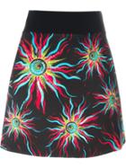 Fausto Puglisi Sun Print A-line Skirt