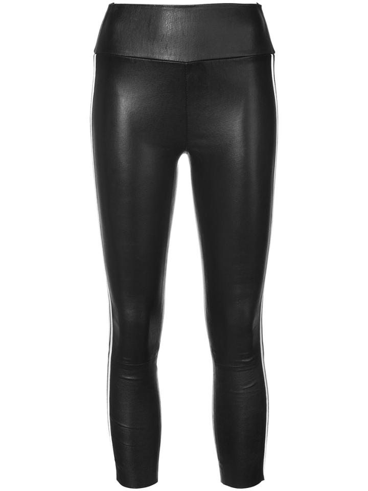 Sprwmn Side Stripe Leggings - Black