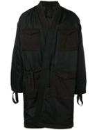 Maharishi Belted Midi Jacket - Black