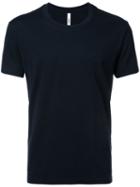 Attachment - Round Neck T-shirt - Men - Cotton - 3, Blue, Cotton