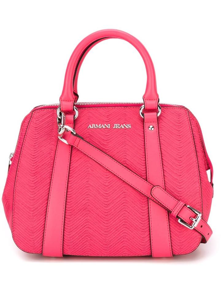 Armani Jeans Large Top Zip Crossbody Bag