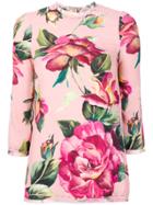 Dolce & Gabbana Roses Blouse - Multicolour