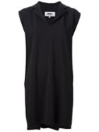 Mm6 Maison Margiela Lapel Short Dress