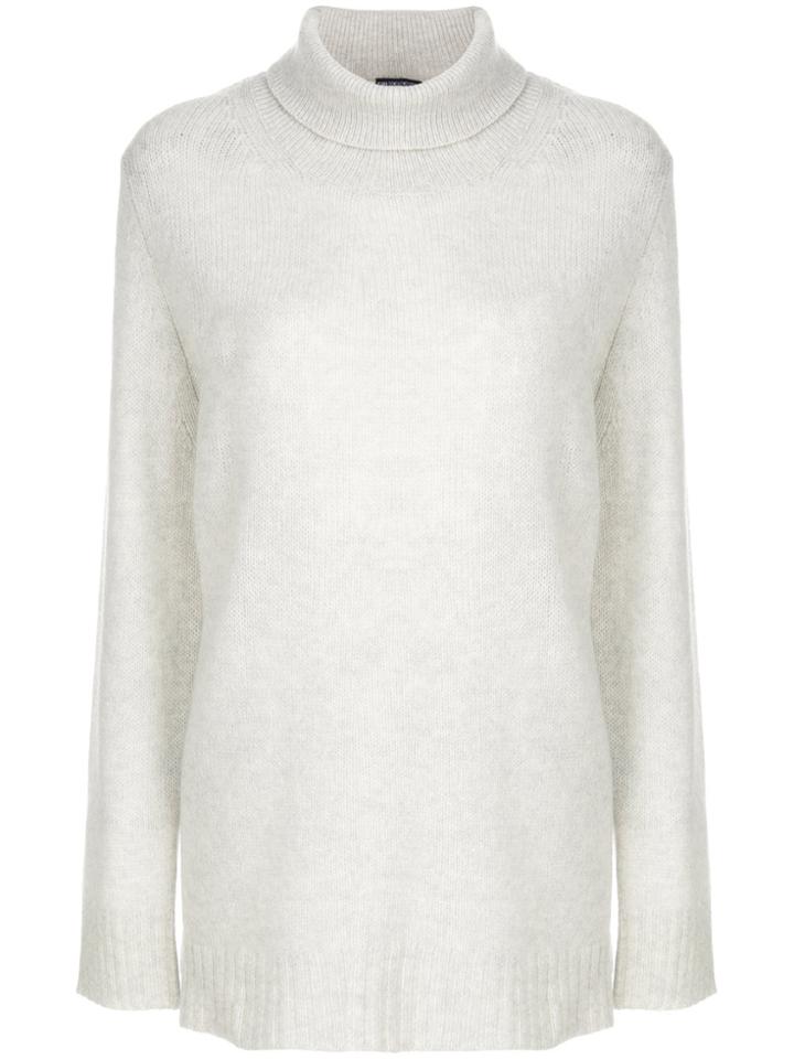 Ann Demeulemeester Vela Turtleneck Sweater - Grey