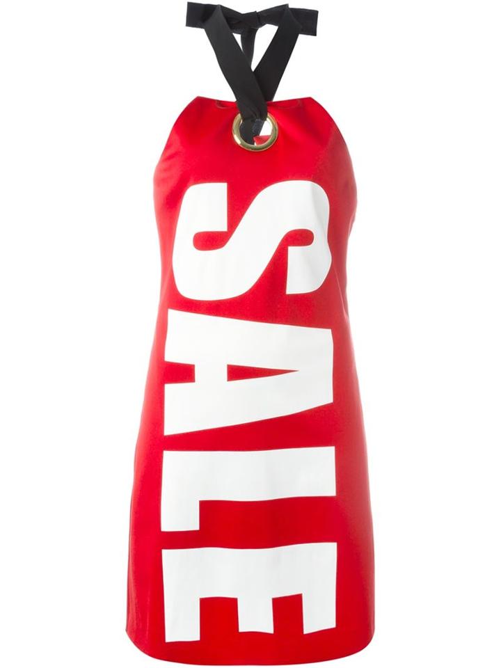 Moschino Sale Halter Dress