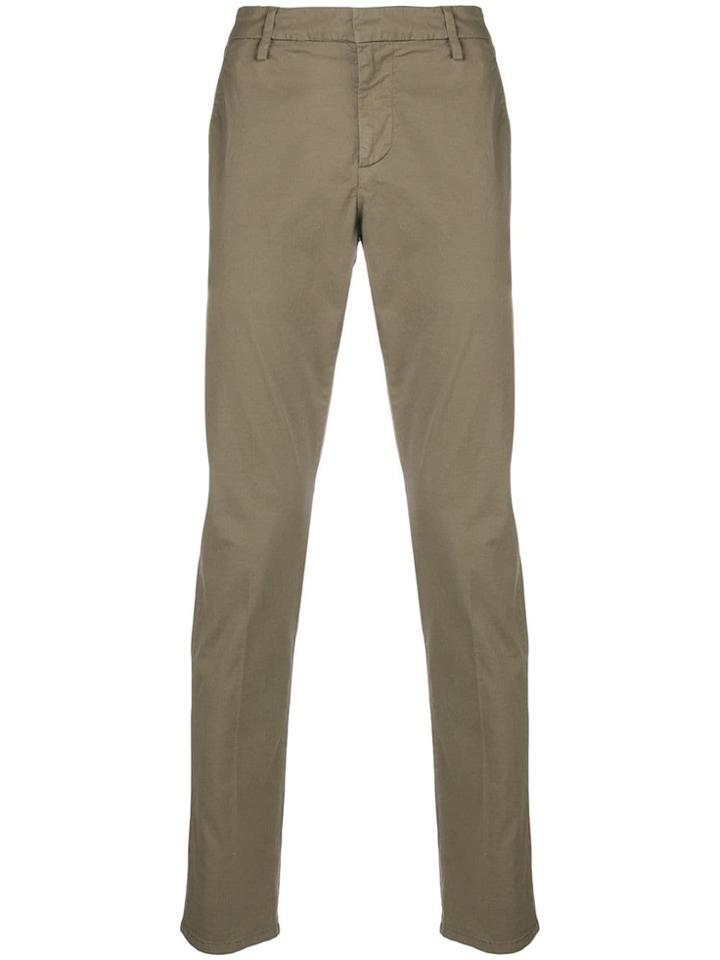 Dondup Slim Fit Chinos - Green