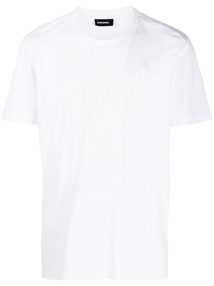 Diesel T-just J-10 Logo T-shirt - White