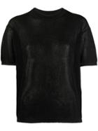 Isabel Marant Ansley Knitted Top - Black