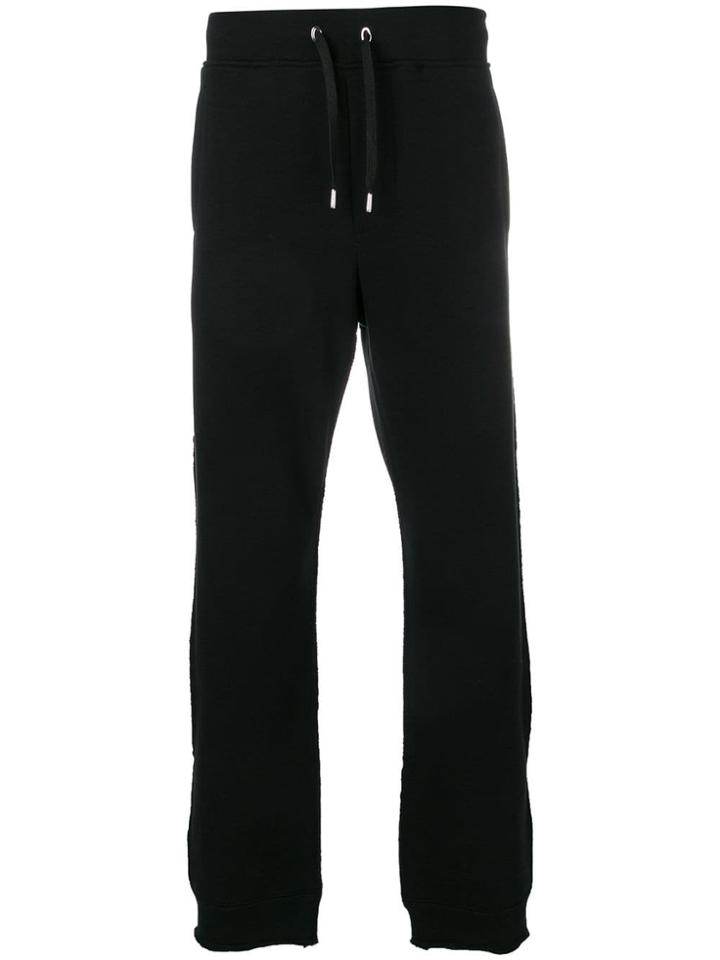 Versace Collection Medusa Logo Patch Track Trousers - Black