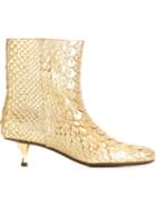 Lanvin Kitten Heel Ankle Boots