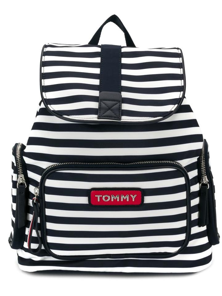 Tommy Hilfiger Varsity Stripe Backpack - Blue