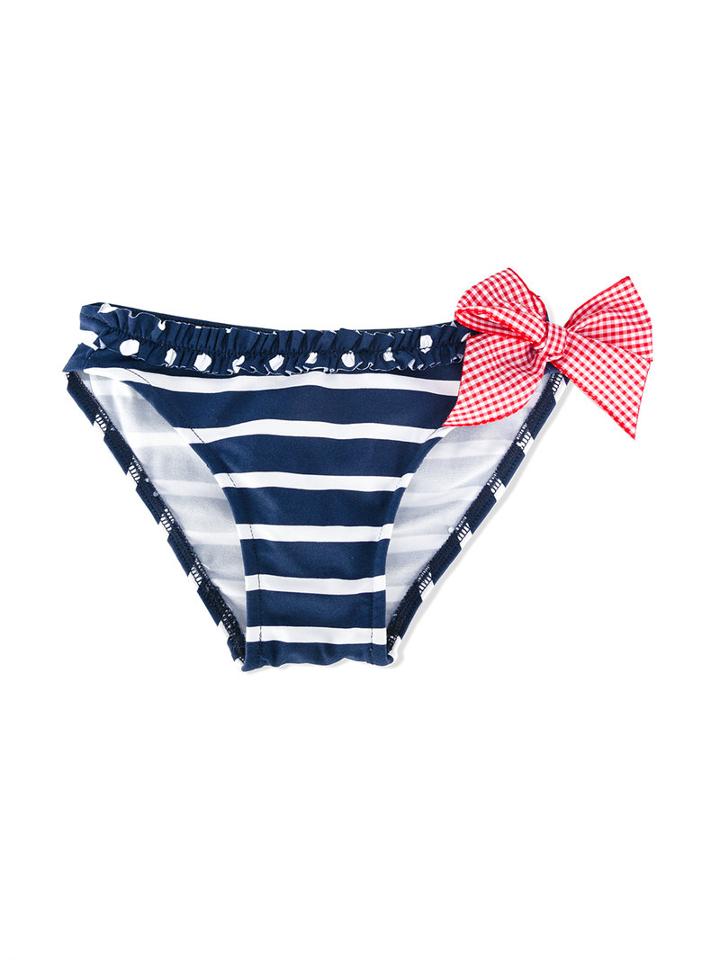 Amaia Striped Bikini Bottoms, Toddler, Size: 4 Yrs, Blue