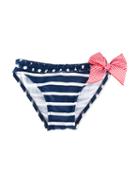 Amaia Striped Bikini Bottoms, Toddler, Size: 4 Yrs, Blue