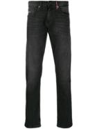 Tommy Jeans High-rise Straight Leg Jeans - Black