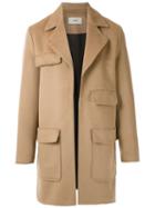 Egrey Open-front Midi Coat - Neutrals