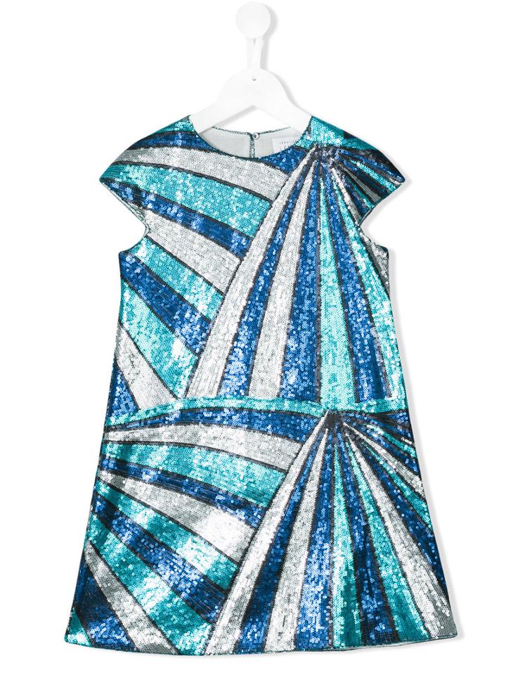 Señorita Lemoniez - Halia Dress - Kids - Polyester - 12 Yrs, Blue